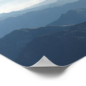 Mountain Silence Panorama Poster (Ecke)