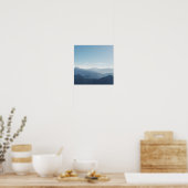Mountain Silence Panorama Poster (Küche)