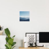 Mountain Silence Panorama Poster (Heimbüro)