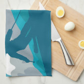 Mountain Ski Sport Geschirrtuch (Viertel Falte)