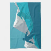 Mountain Ski Sport Geschirrtuch (Vertikal)