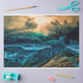 Mountain Sky Wolken Entdecken Tissue Paper Seidenpapier (Basteln)