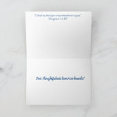 Mountain Splendor Vielen Dank Grußkarte Dankeskarte (Innenseite)