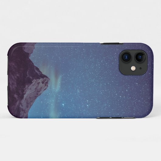 Mountain Starry Silhouette Case-Mate iPhone Hülle (Rückseite (Horizontal))
