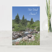 Mountain Stream bald wieder gut Karte (Vorderseite)