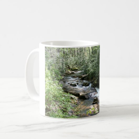 Mountain Stream Coffee Tasse (Vorderseite Links)