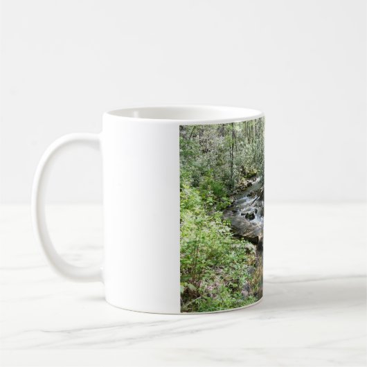 Mountain Stream Coffee Tasse (Links)