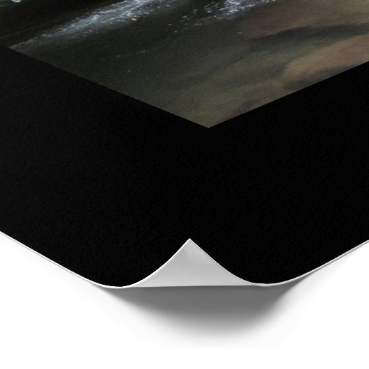 Mountain Stream Great Smoky Mountains Poster (Ecke)