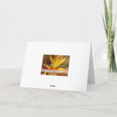 Mountain Stream Grußkarte Karte (Rückseite)