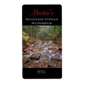 Mountain Stream Homebrew Label (Vorne)