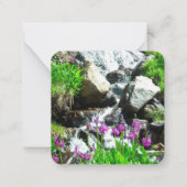 Mountain Stream Note Card Mitteilungskarte (Vorderseite)