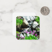 Mountain Stream Note Card Mitteilungskarte (Vorderseite/Rückseite Beispiel)