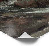 Mountain Stream, Otira Gorge (1893) Poster (Ecke)