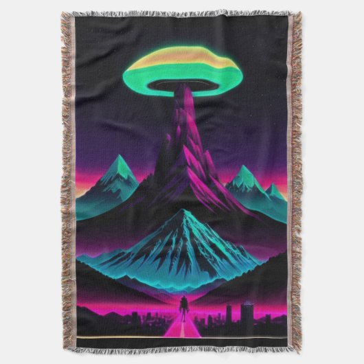 Mountain Sucker Decke (Vorderseite Vertikal)