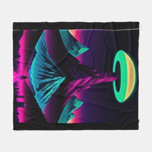 Mountain Sucker Fleecedecke (Vorderseite (Horizontal))