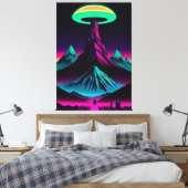 Mountain Sucker Leinwanddruck (Insitu (Schlafzimmer))