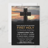 Mountain Sunrise, erste heilige Kommune Einladung (Vorderseite)