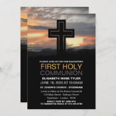 Mountain Sunrise, erste heilige Kommune Einladung (Vorne/Hinten)