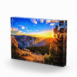 Mountain Sunrise Fotoblock