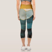 Mountain Sunrise High Waisted Capris (Rückseite)
