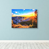 Mountain Sunrise Leinwanddruck (Insitu (Holzboden))