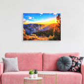 Mountain Sunrise Leinwanddruck (Insitu (Wohnzimmer))