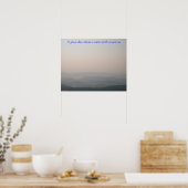 Mountain Sunrise Poster (Küche)