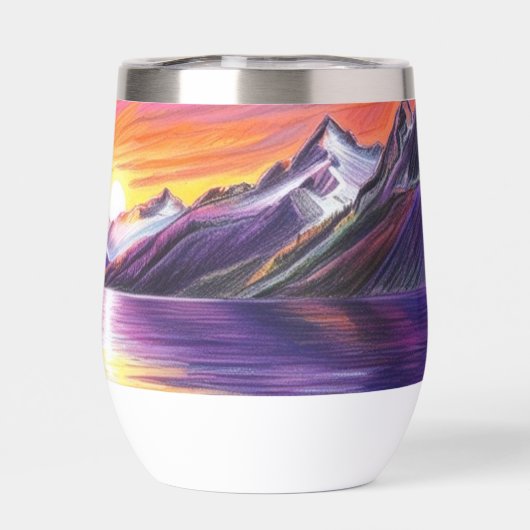 Mountain Sunset (Rückseite)