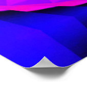 Mountain Sunset Eye (mit Worten) Poster (Ecke)