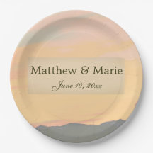 Mountain Sunset Hochzeit