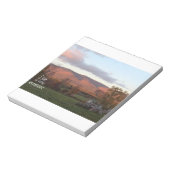 Mountain Sunset Notepad Notizblock (Rotiert)