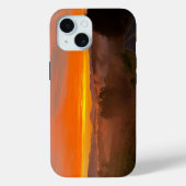 Mountain Sunset Phone Case (Rückseite)