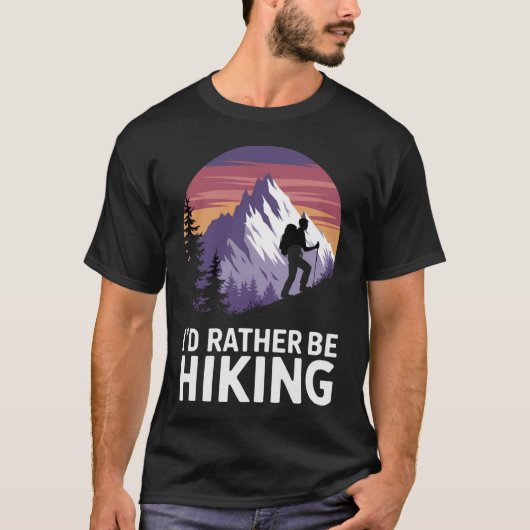 Mountain Sunset T-Shirt (Vorderseite)
