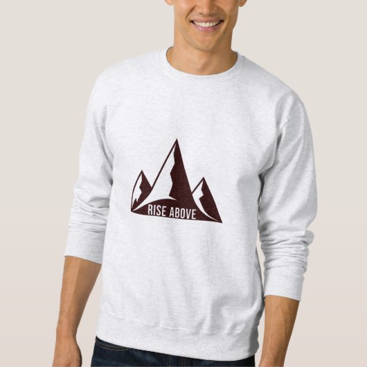 Mountain Sweatshirt – Adventure & Nature (Vorderseite)
