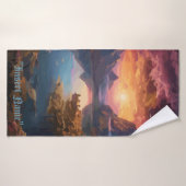 Mountain Symphony: Eine harmonische Mischung aus F Badehandtuch (Badehandtuch)