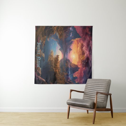 Mountain Symphony: Eine harmonische Mischung aus F Wandteppich (Beispiel (Horizontal))