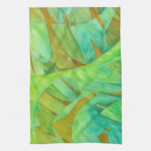 Mountain Thrills Abstract Artsy Kitchen Towel Geschirrtuch (Vertikal)