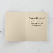 Mountain Top Merriment Holiday Card Karte (Innenseite)