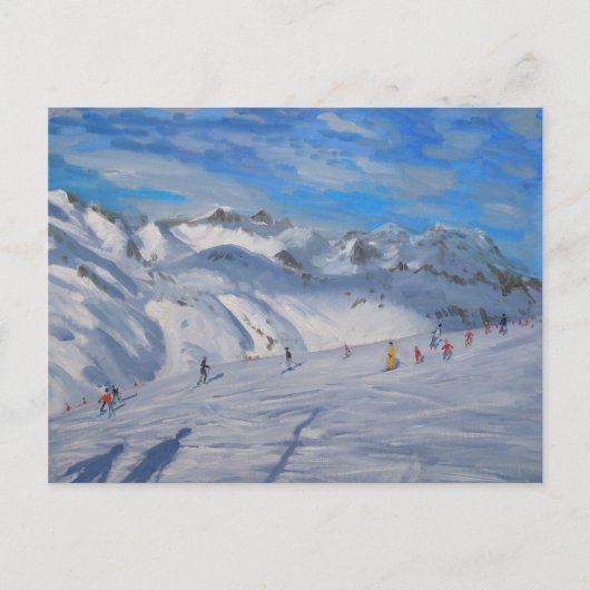 Mountain Tops Tignes 2009 Postkarte (Vorderseite)