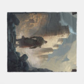 Mountain Town Siege Fleecedecke (Vorderseite (Horizontal))