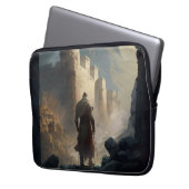 Mountain Town Siege Laptopschutzhülle (Vorderseite Links)