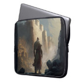 Mountain Town Siege Laptopschutzhülle (Vorderseite Links)