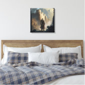 Mountain town siege leinwanddruck (Insitu (Schlafzimmer))