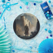 Mountain Town Siege Pappteller (Party)