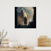 Mountain Town Siege Poster (Küche)