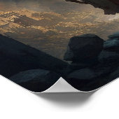 Mountain Town Siege Poster (Ecke)
