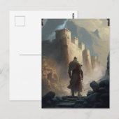 Mountain Town Siege Postkarte (Vorne/Hinten)