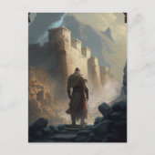 Mountain Town Siege Postkarte (Vorderseite)