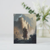 Mountain Town Siege Postkarte (Stehend Vorderseite)