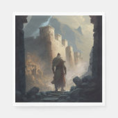 Mountain Town Siege Serviette (Vorderseite)